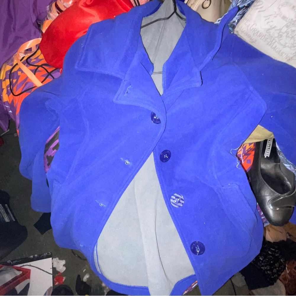 Blue jacket small - Picture 2 of 2